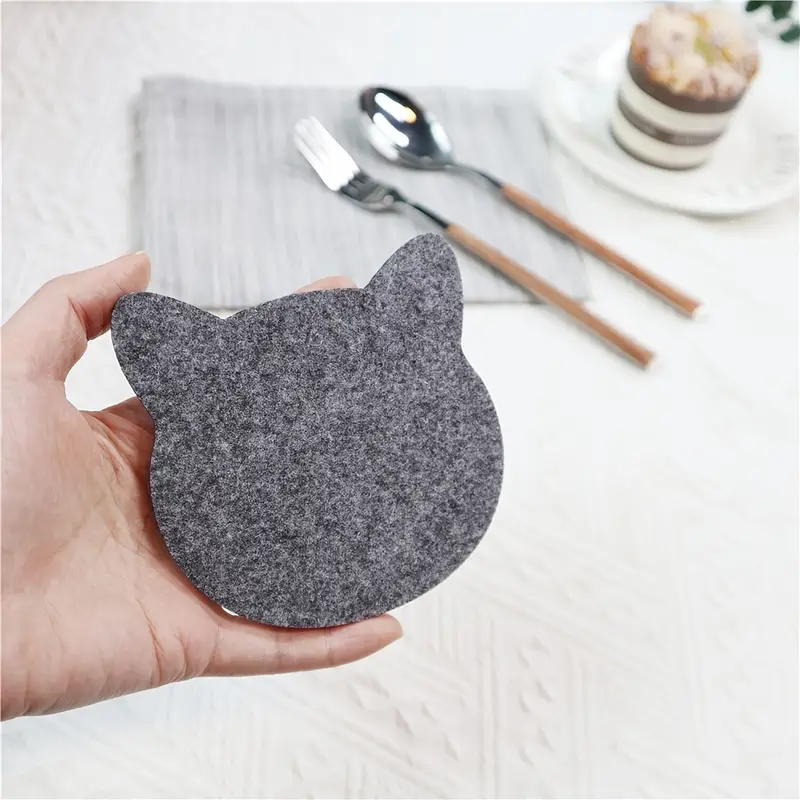 Felt Cat coaster